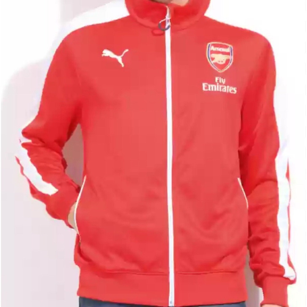 Puma Arsenal track jacket soccer size Large Men